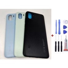 Yedcom Xiaomi Redmi A1 Plus Siyah Arka Cam Kapak Pil Kapağı Tamir Set Beraber