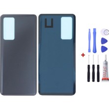 Yedcom Xiaomi Mi 12 Siyah Arka Cam Kapak Pil Kapağı Tamir Set Beraber