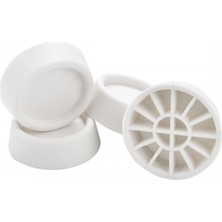 Universal Çamaşır Makinası Titreşim Önleyici Takozu Paket 4 Lü (Beyaz)