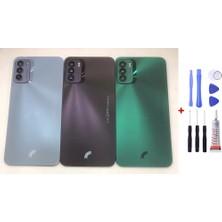 Yedcom Reeder S19 Max Pro S Mor Arka Cam Kapak Pil Kapağı Tamir Set Beraber