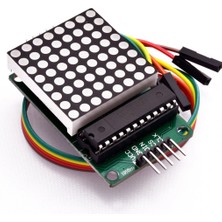 China MAX7219 8x8 Dotmatrix LED Modül