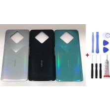 Yedcom Infinix Zero 8i Gri Arka Cam Kapak Pil Kapağı Tamir Set Beraber