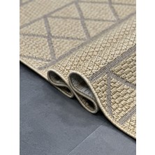 Woolen Halı Woolen Jüt Halı 8109 Hardal
