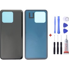 Yedcom Xiaomi Mi 13 Siyah Arka Cam Kapak Pil Kapağı Tamir Set Beraber