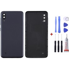 Yedcom Samsung M10 M10S Siyah Uyumlu Arka Cam Kapak Pil Kapağı Tamir Set Beraber