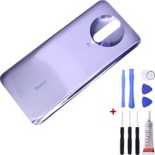 Yedcom Xiaomi Redmi K30 Mor Arka Cam Kapak Pil Kapağı Tamir Set Beraber