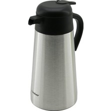 Go İthalat 2LT 304 ÇELİK TERMOS INOX SERİSİ 12 SAAT SICAK - 24 SAAT SOĞUK ÇİFT CONTALI KAPAK (4989)