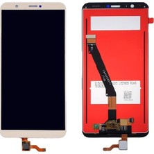 OEM Hwi Uyumlu P Smart 2018 LCD Ekran Gold Çıtasız