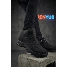 Zerenyus Zr-X6 Su Geçirmez Unisex Içi Kürklü Bot Siyah