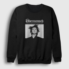 Presmono Unisex Siyah Ubermensch G-Dragon Sweatshirt