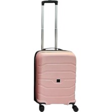 Mevlana Bazaar Pp Silikon Kabin Boy Valiz Pembe