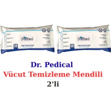 Dr.pedikal Vücut Temizleme Mendili 50 Adet-2'li