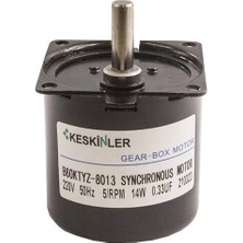 Keskinler B60-KTYZ 2.5rpm 14W Eksantrik Ac Senkron Motor