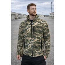 Tough Challenger Outdoor Haki Polar Mont · Tam Fermuar · Üç Cepli · Tüylenme Yapmaz - SA13 004