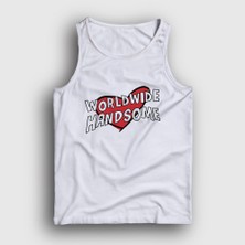 Presmono Unisex Beyaz Worldwide Handsome Yakışıklı Hediye Jin Bts Atlet