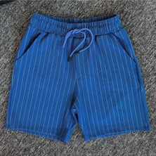 Risil-Nu Company Yeni Sezon Premium Krep Kumaş Çizgi Detaylı Unisex Şort