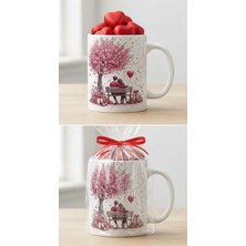 Toyaso Sevgiliye Özel Beyaz Kupa Bardak&çikolata Sevgiliye Hediye