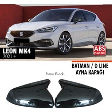 Tuning Vadisi Seat Leon Mk4 Batman Yarasa Ayna Kapağı Piano Black / 2021+