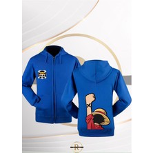 Risil-Nu Company Yeni Sezon Onepiece Sırt Baskılı Içi Şardonlu Kapüşonlu Sweat Ceket