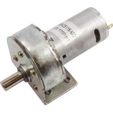 Voltaj 12V 4000RPM 47MM Redüktörlü Dc Motor