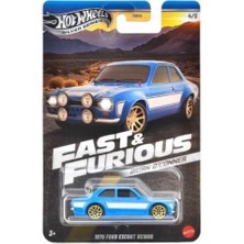 Hot Wheels Silver Brian O'conner Seti 4/5 1970 Ford Escort RS1600