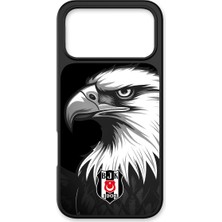 iPhone 17 Pro Uyumlu Beşiktaş Büyük Kartal Cam Lisanslı Telefon Kılıfı