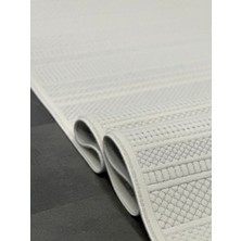 Woolen Halı Lavinia Moden Anti Alerjik Halı 8601 Krem