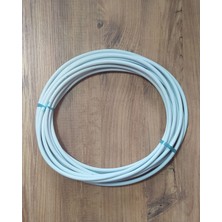 İNWATT 3x2.5 Ttr 10 Metre Çok Telli Beyaz Renk Izolasyonlu Topraklı Seyyar Elektrik Kablosu