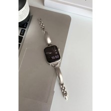 PSGT Yeni Elegant Kadınlar Lux Saat Kordonu 42-44-45-46-49MM Seri 3/4/5/6/7/8/9/10/11 Ultra-Ultra2