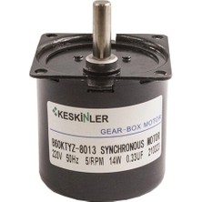 Keskinler B60-KTYZ 10RPM 14W Eksantrik Ac Senkron Motor