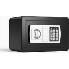 Süpersan Premium Çelik Dijital Şifreli & Anahtarlı Para Kasası (25X35X25 Cm)