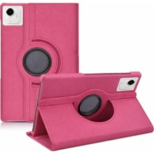 Stylmenplus Newface Huawei Honor Pad X9A 360 Tablet Deri Kılıf - Pembe