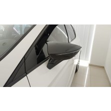 Tuning Vadisi Seat Leon 2012-2020 Mk3 Batman Yarasa Ayna Kapağı Piano Black