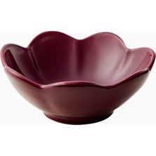 Cabana Fiore Bordo , Italyan Tasarımı Seramik Kase