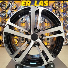 Km Jant 4 Adet DY-267 7*17 5*108 ET33 65.1 Black Mack Jant (Takım)