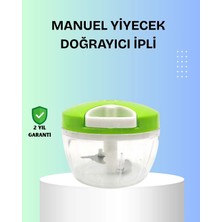 Shoplet Buğz El Tipi Yiyecek Kıyıcı Üç Bıçaklı Pratik Doğrayıcı