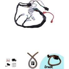 GMS Cg Elektrik Tesisatı Akü Beslemeli (Beyin Fişi 4) (+Buji Kablo Kılıfı)