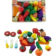 Shoplet Buğz URT007-KUTU-3 41 Pcs Kesilebilen Meyve Sebze Manav