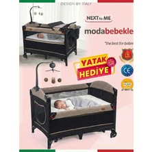 Next To Me Anne Yanı Park Beşik Yatak Hediyeli Premium Tasarım