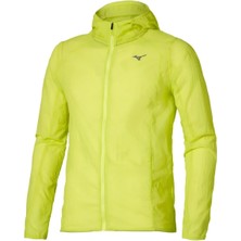 Mizuno Tech Light Hooded Jacket Erkek Yağmurluk Sarı
