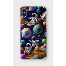 Lelia iPhone X/xs Uyumlu Baskılı Şeffaf Telefon Kılıfı | Koleksiyon: Cosmicwhisper Skyset