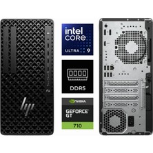 Hp Ws Z1 G1I Ultra 9 285K B34JSES-K0360 64GB 1tb Gt 710 2gb W11PRO Masaüstü Iş Istasyonu