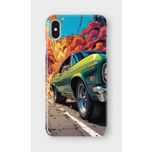 Lelia iPhone X/xs Uyumlu Baskılı Şeffaf Telefon Kılıfı | Koleksiyon: Turboline Streetworks