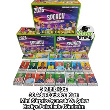 Emrah Gültekin Sporcu Krallar Kupası 2. Devre Son Transferler ve Efsane Futbolcular Hediye Paketli Mini Oyuncak ve Şeker Hediyesi