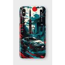 Lelia iPhone Xs Max Uyumlu Baskılı Şeffaf Telefon Kılıfı | Koleksiyon: Turboline Streetworks