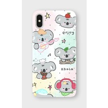 Lelia iPhone X/xs Uyumlu Baskılı Şeffaf Telefon Kılıfı | Koleksiyon: Cute Animals