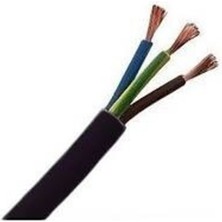 İNWATT 100 Metre 3x2,5 Ttr Cca Elektrik Kablosu Siyah