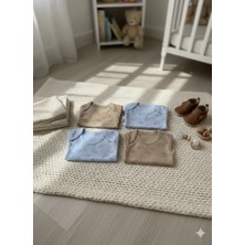 Gmn Collection Erkek Bebek 4'lü Uzun Kollu Çıtçıtlı Body Seti 0-12 Ay Toplu Set
