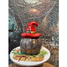 El Boyaması Polyester Balkabağı