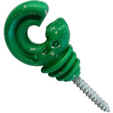 Zibox Polat Torsan Vidalı Elektrikli Çit Galvaniz Tel Sabitleme Izolatörü